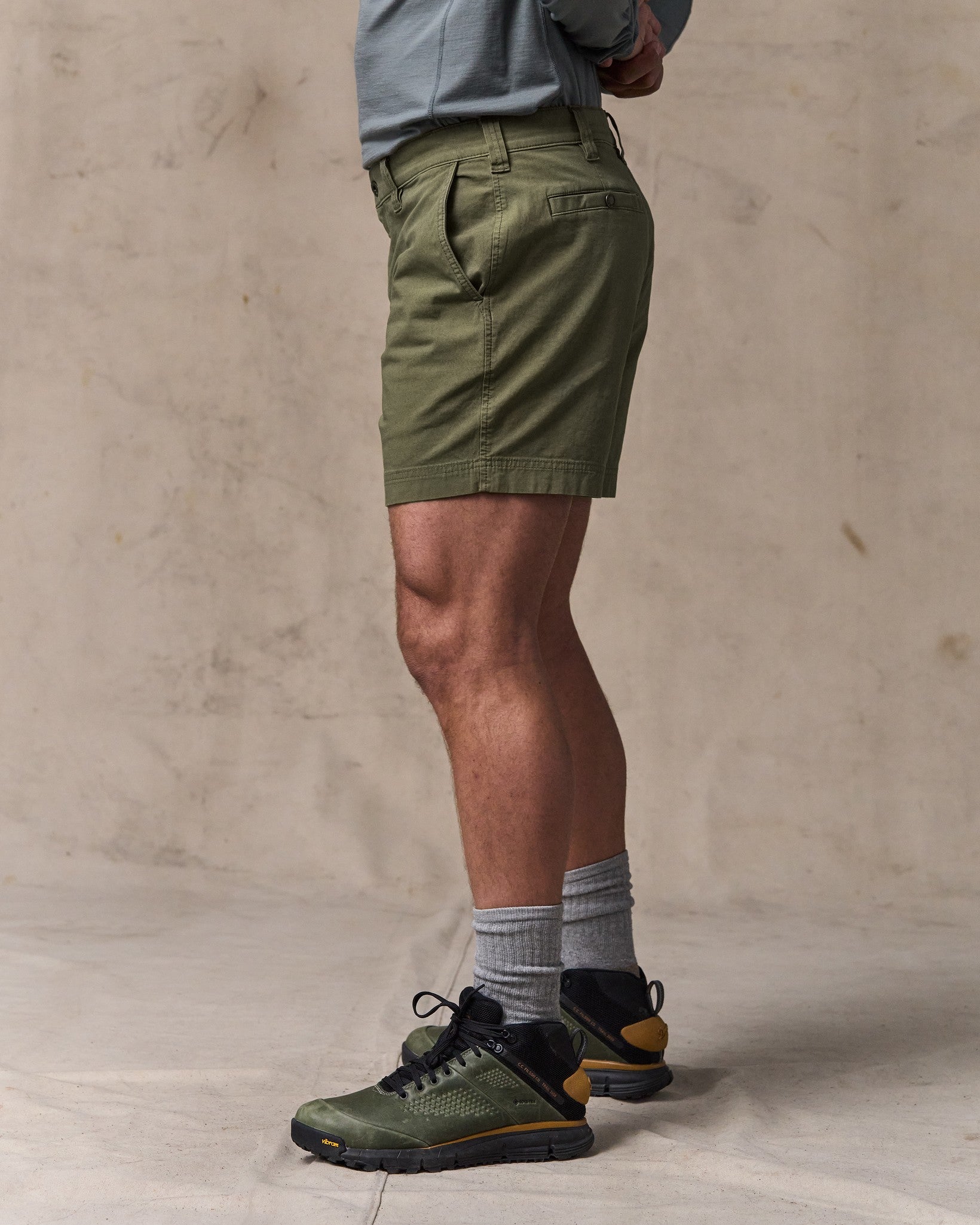 Granite Mountain 6 Shorts - Burnt Olive - Image 3