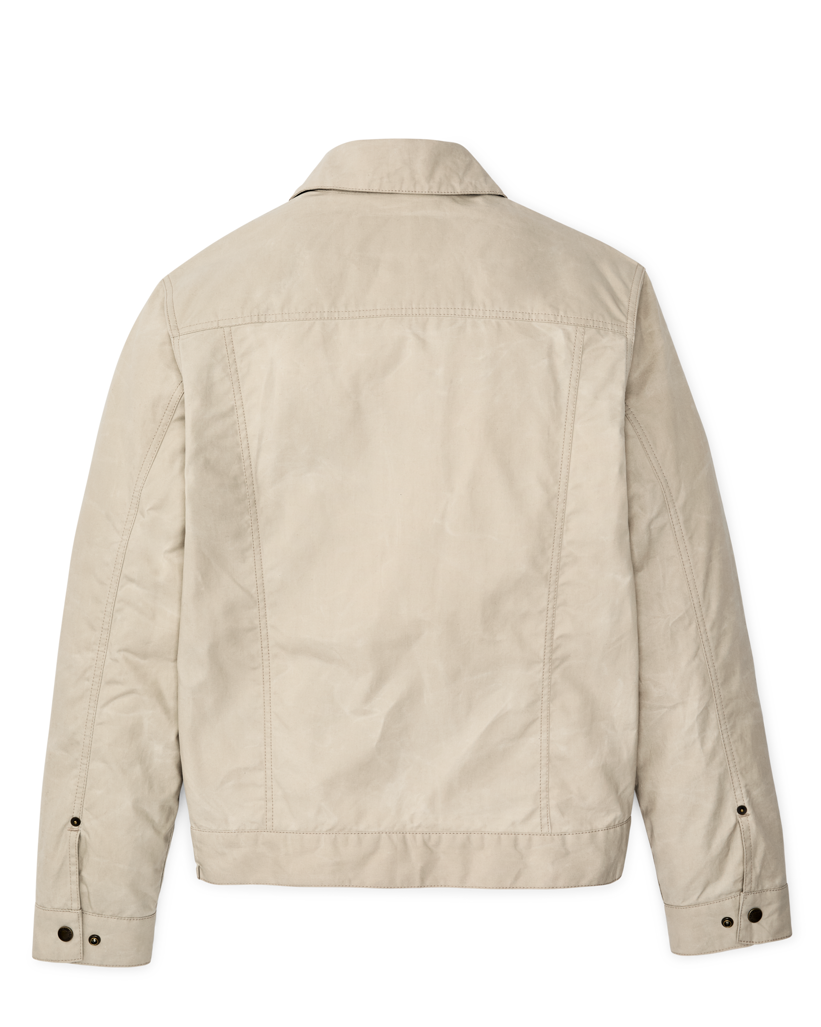 Dry Wax Short Cruiser Jacket - Quail Tan - Image 6