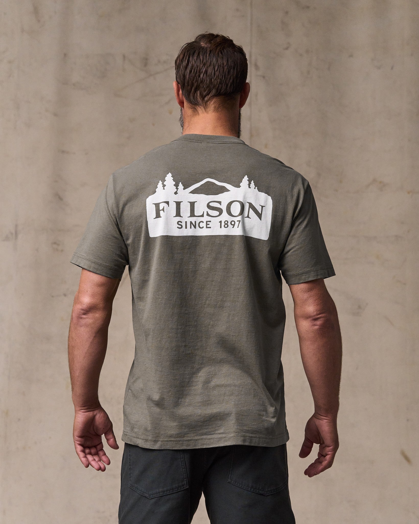 Scenic Graphic T-shirt - Hawk Brown - Image 2