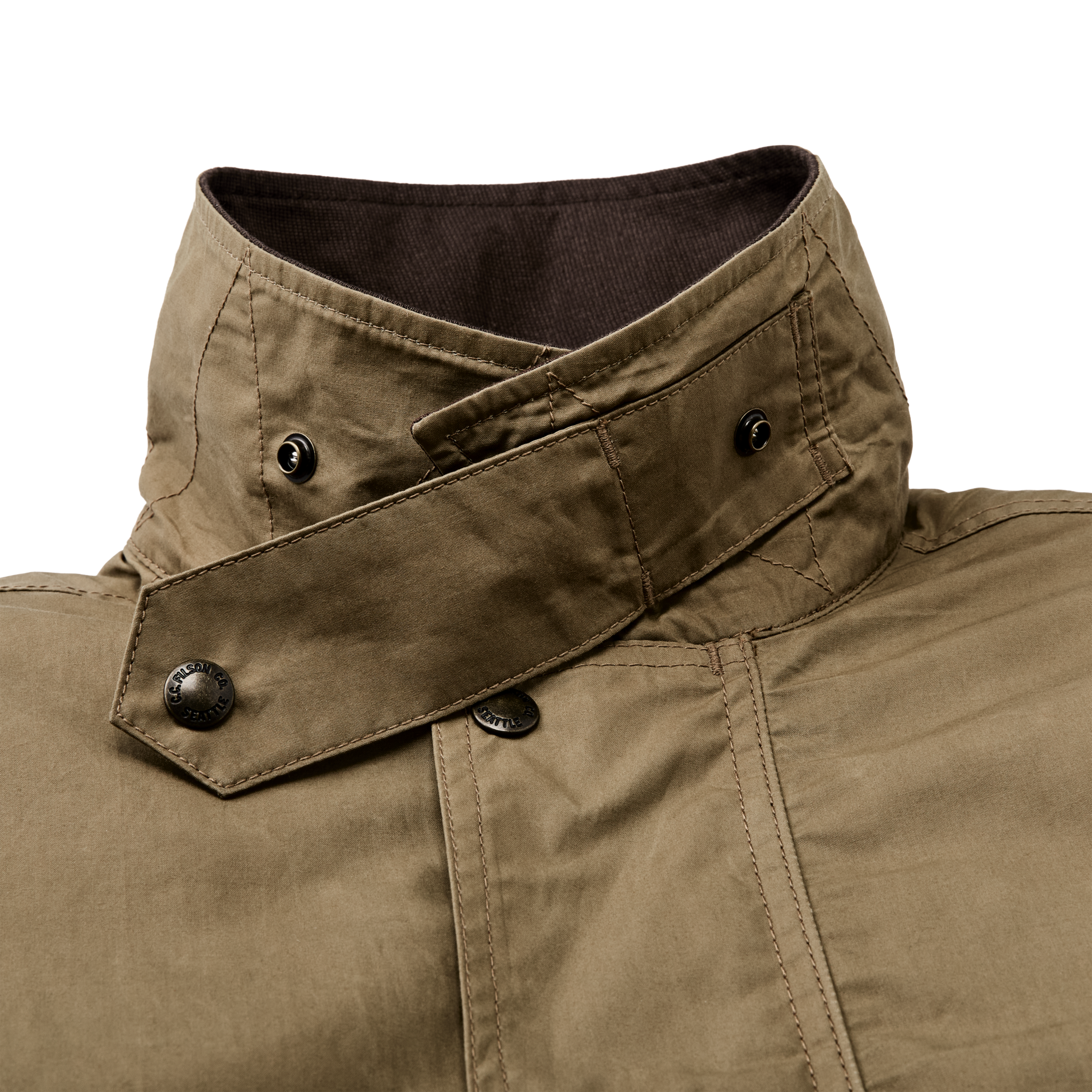 Dry Wax Short Field Jacket - Dark Beige - Image 4