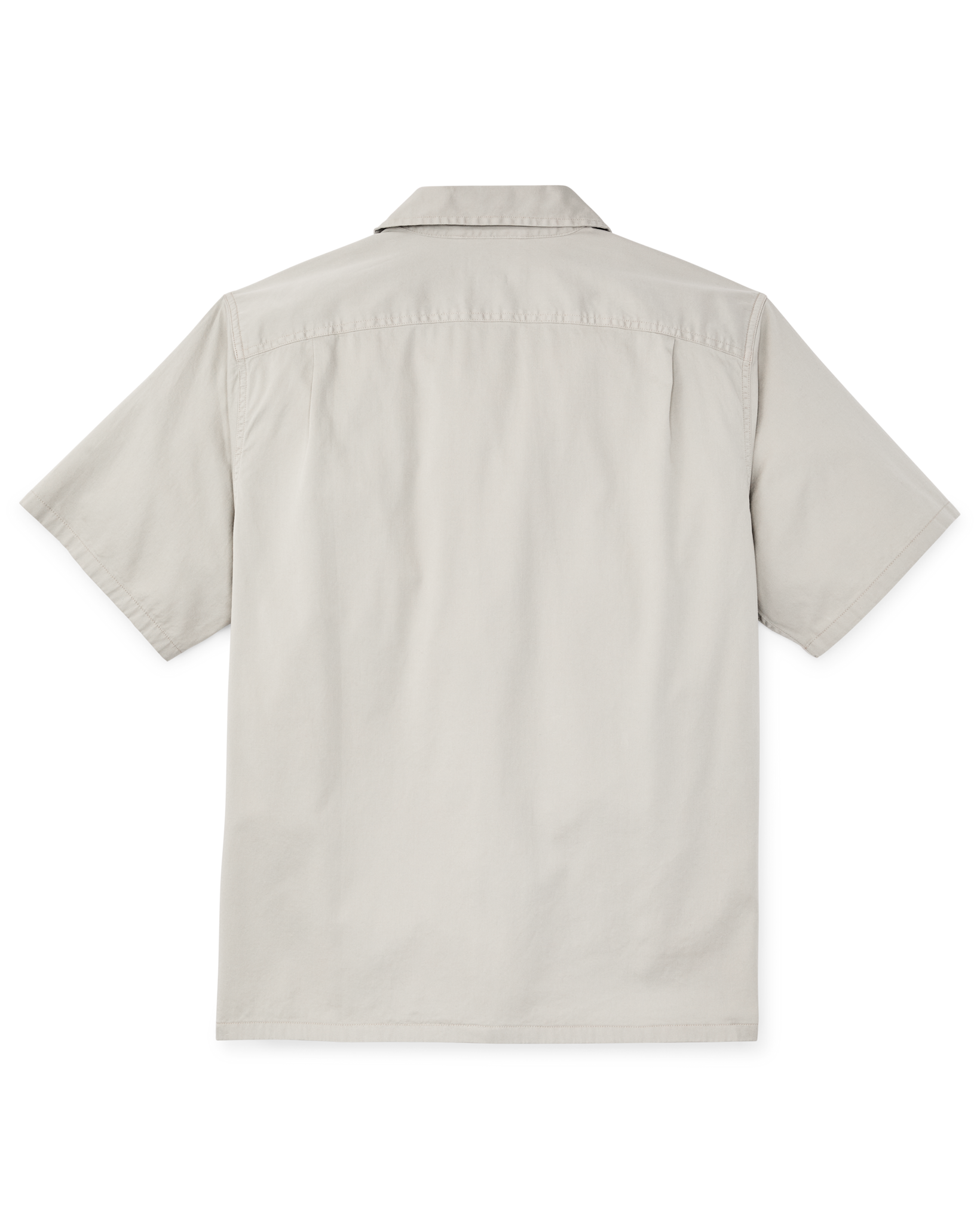 Short Sleeve 4.5-oz. Twill Shirt - Gray Sky - Image 6