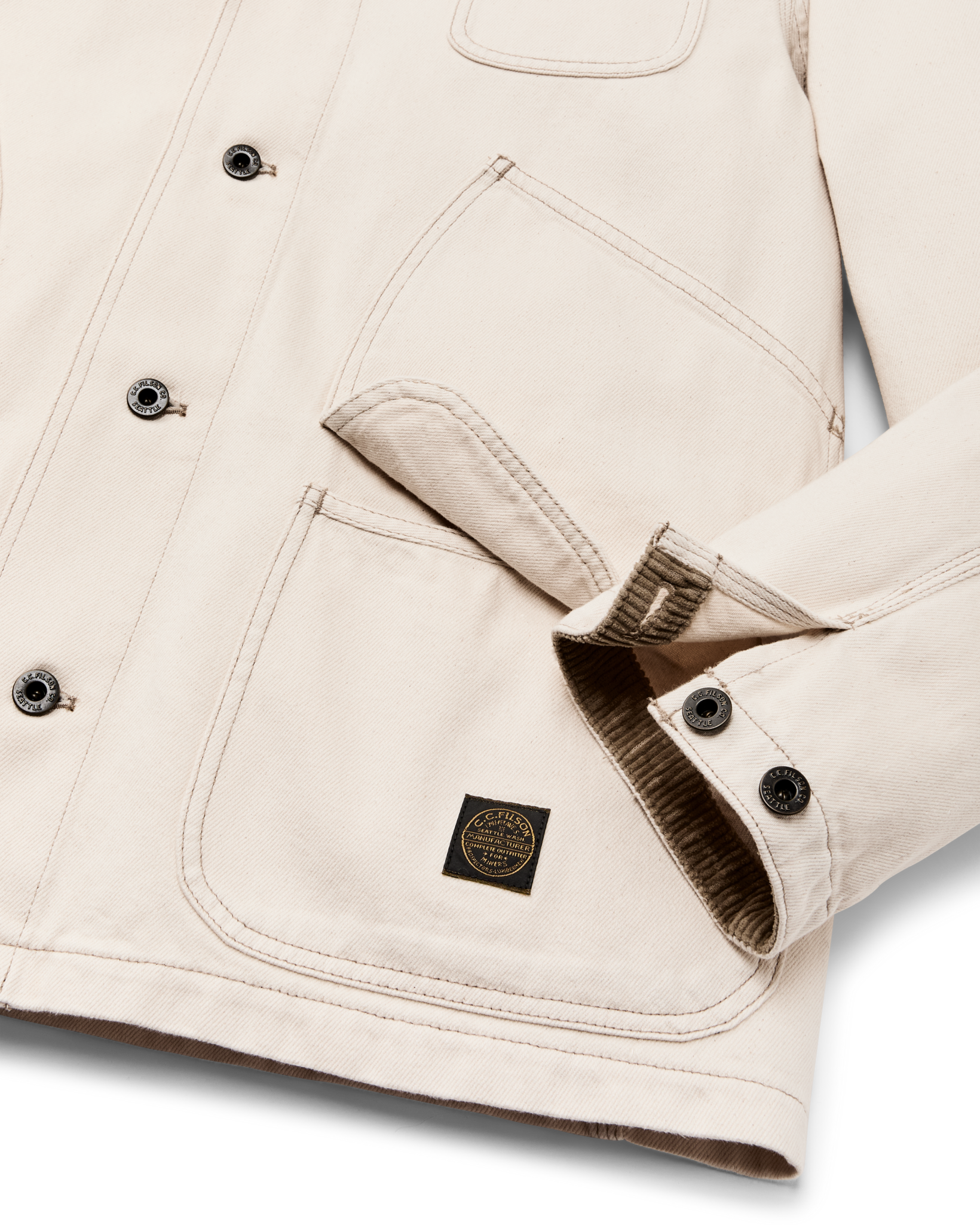 11-oz. Denim Outfitter Jacket - Natural Seed - Image 4
