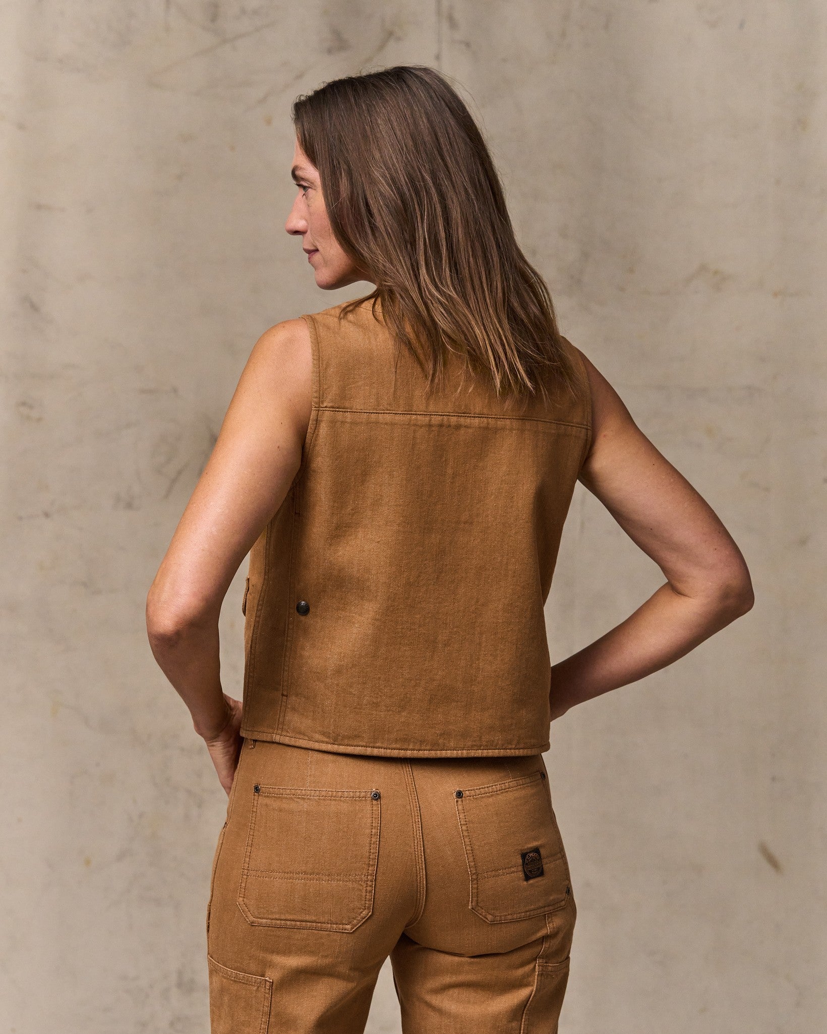 Women's Archive Cruiser Vest - Harvest Tan - Image 2