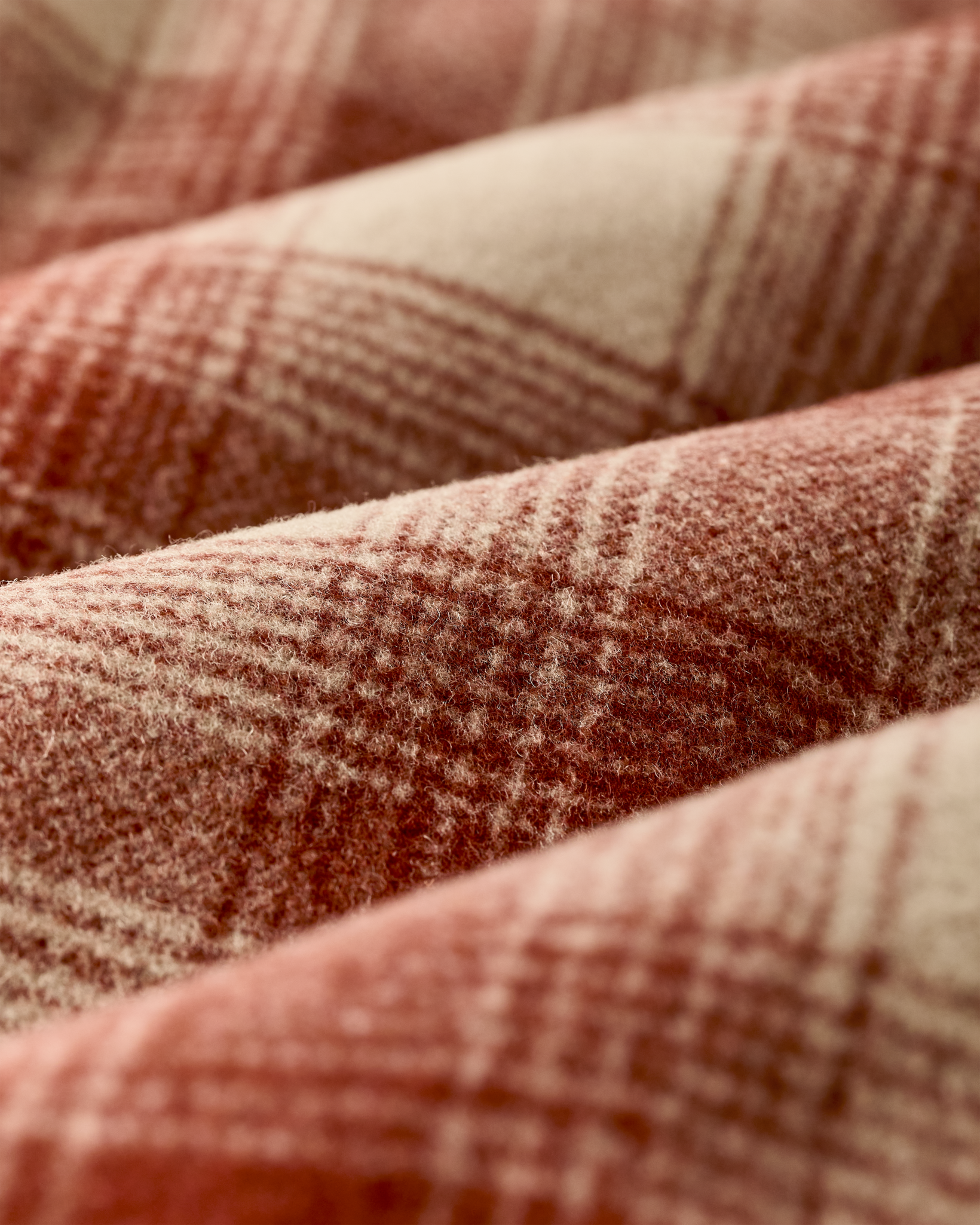 Wool Jac-shirt - Brick Multi Plaid - Image 9