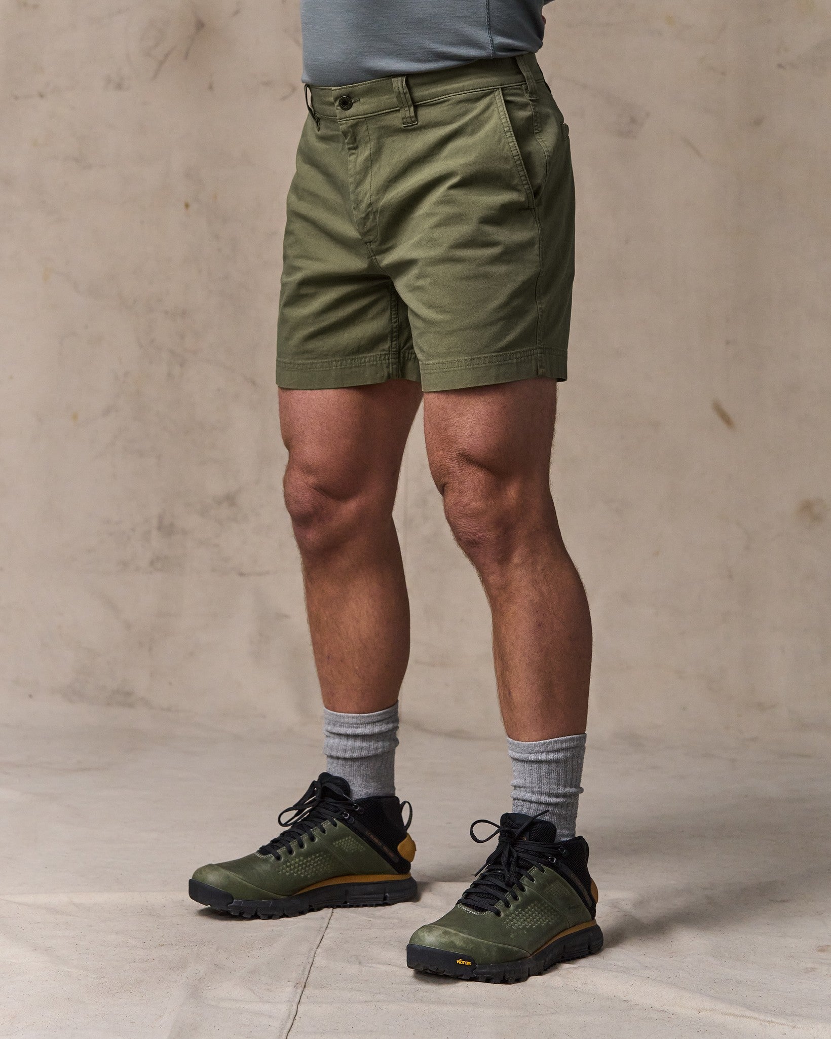 Granite Mountain 6 Shorts - Burnt Olive - Image 4