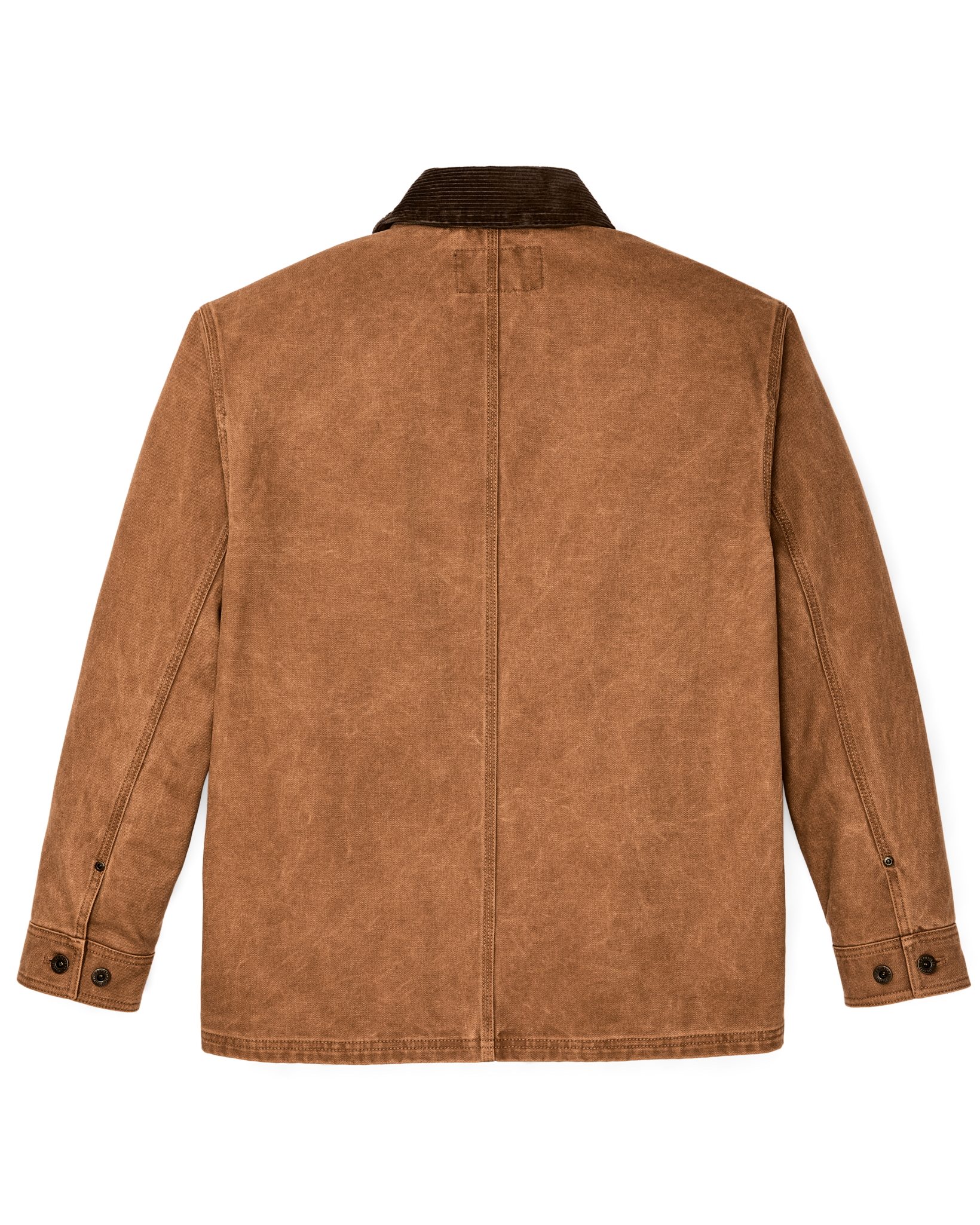 Rustic Canvas Barn Coat - Whiskey - Image 2