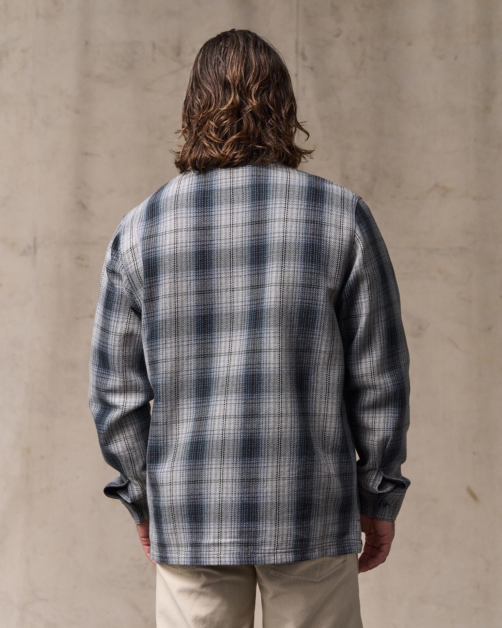 Deer Island Jac-Shirt - Slate / Gray Ombre - Image 2
