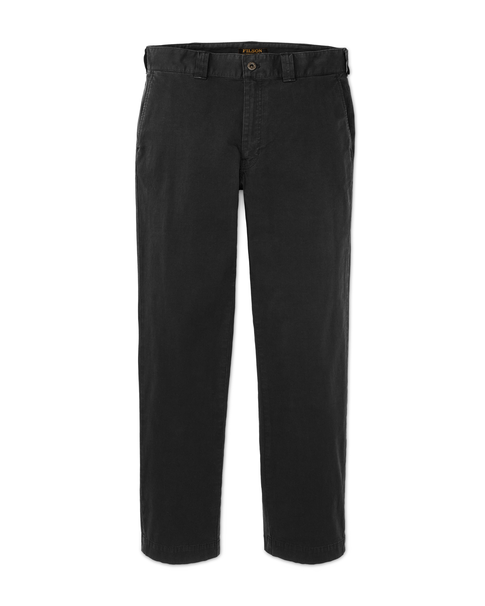 Granite Mountain Flat Front Pants - Washed Faded Black - Image 5