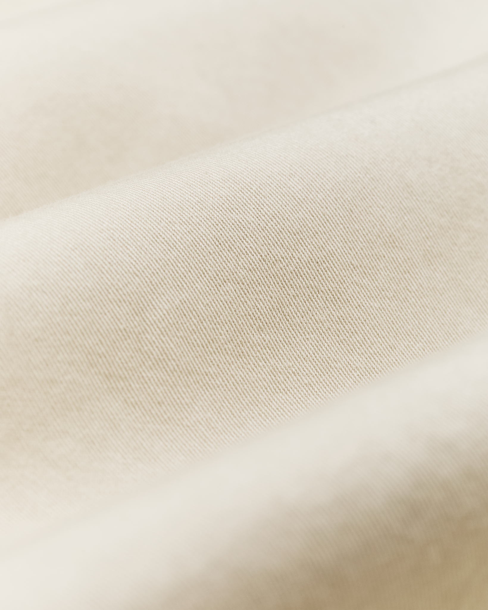 Women's Long Sleeve Twill Camp Shirt - Cream - Image 8