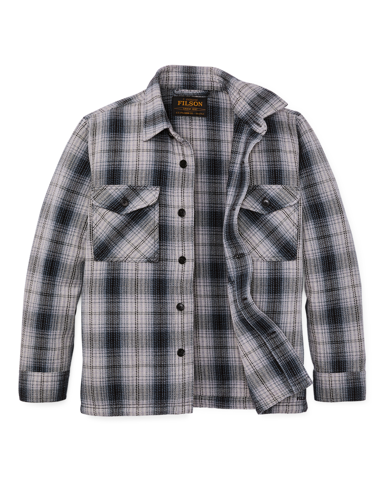Deer Island Jac-Shirt - Slate / Gray Ombre - Image 7