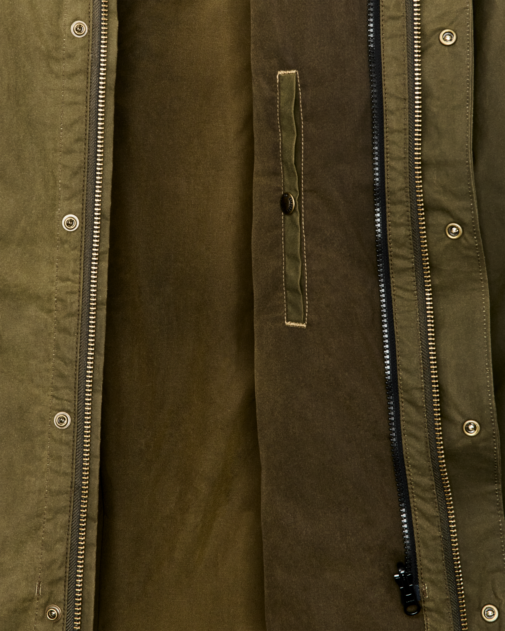 Cover Cloth Trench Coat - Marsh Olive - Image 7