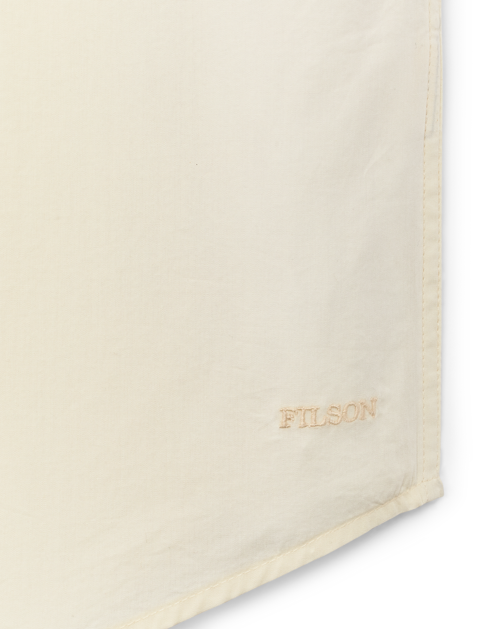 Washed Short Sleeve Feather Cloth Shirt - Ivory - Image 9