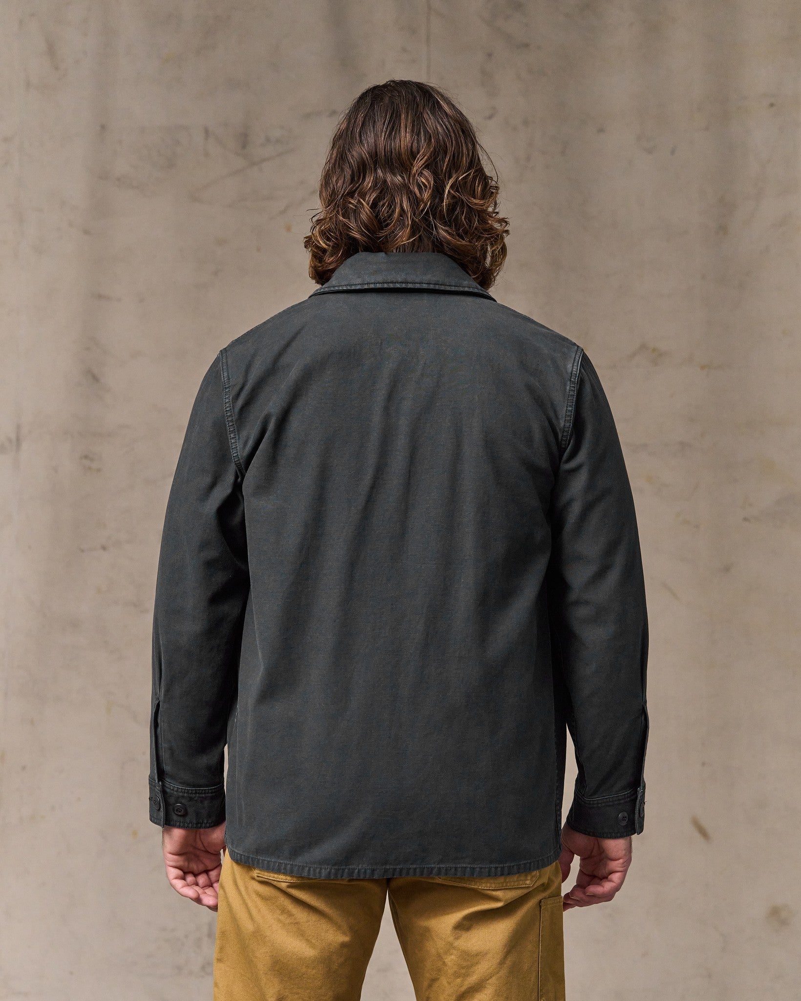 Field Cruiser Jacket - Washed Faded Black - Image 2