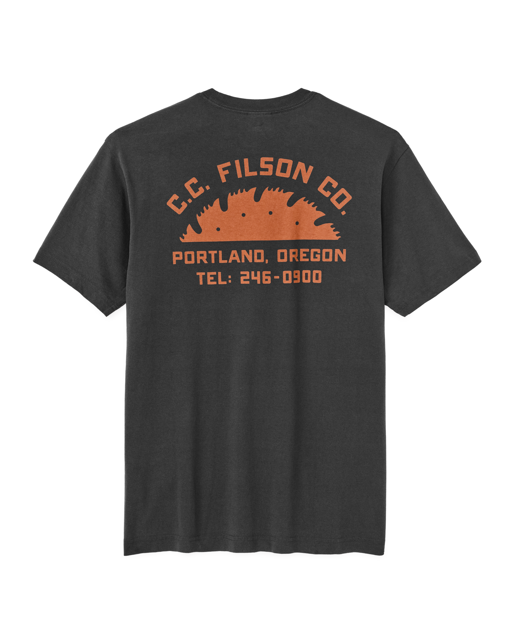 Portland Graphic T-Shirt - Black - Image 2