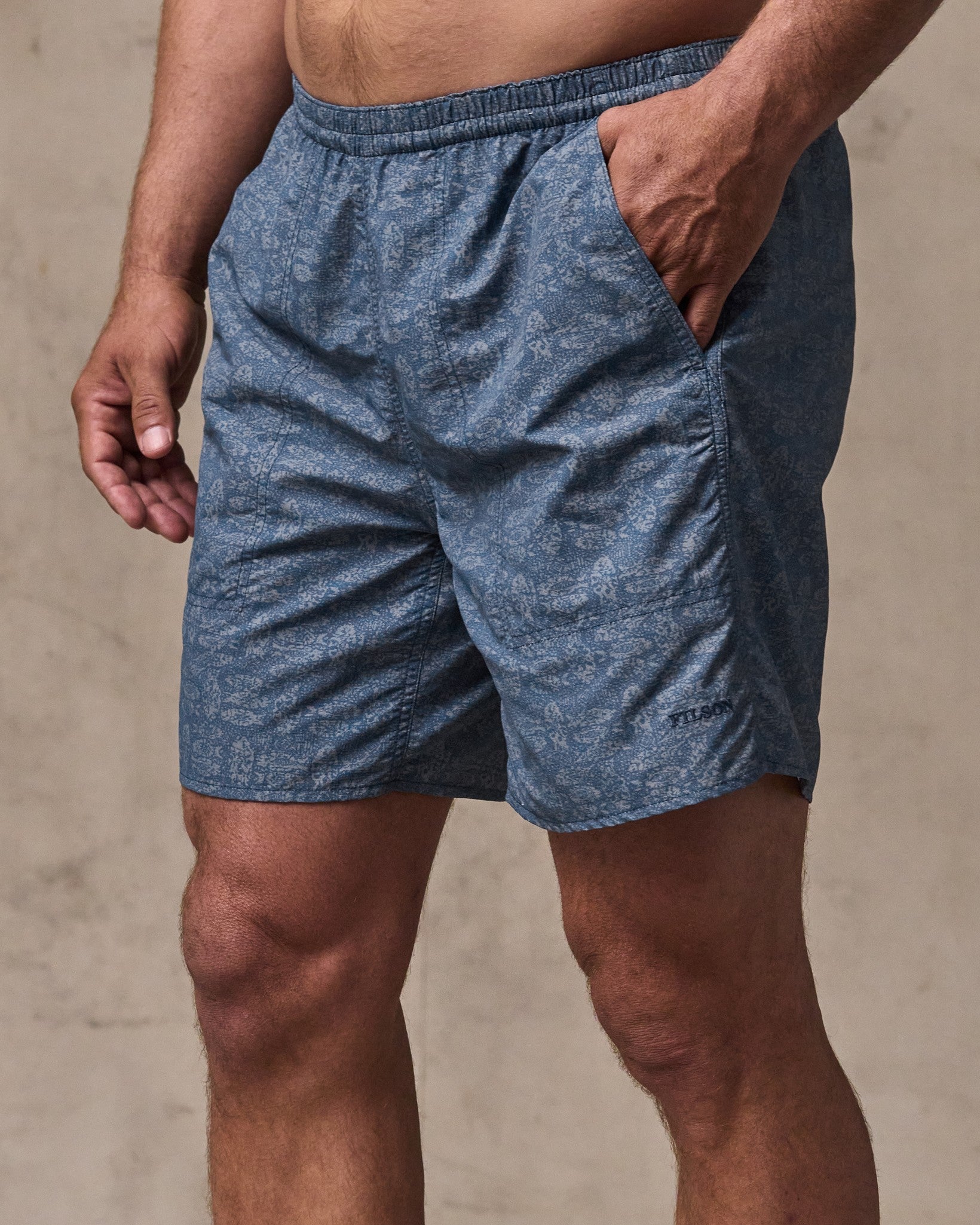 Oxbow Lake Trunks - Blue Print - Image 4