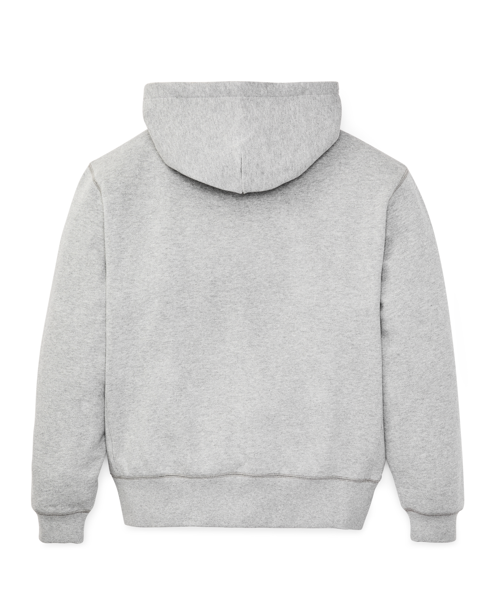 14-oz. Heritage Fleece Hoodie - Gray Heather - Image 6