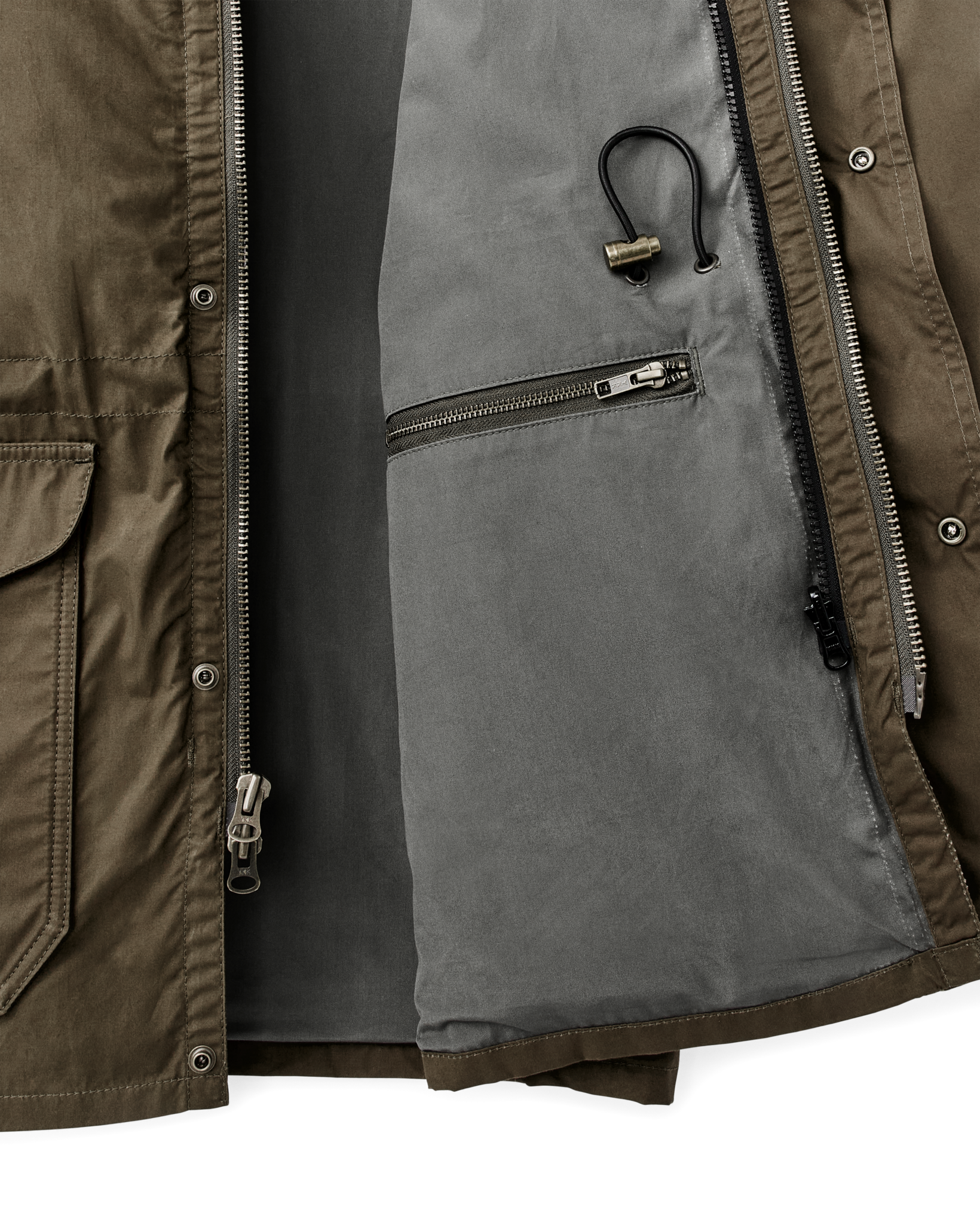Dry Wax Mile Marker Coat - Burnt Olive - Image 10