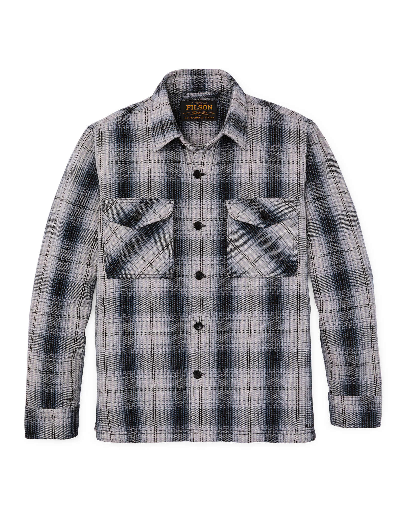Deer Island Jac-Shirt - Slate / Gray Ombre - Image 5