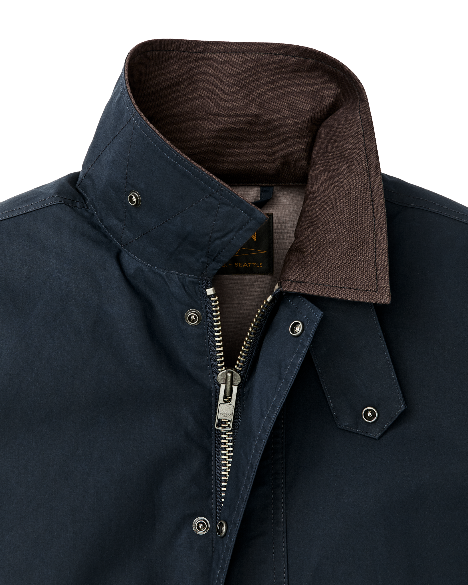 Dry Wax Short Field Jacket - Navy - Image 7