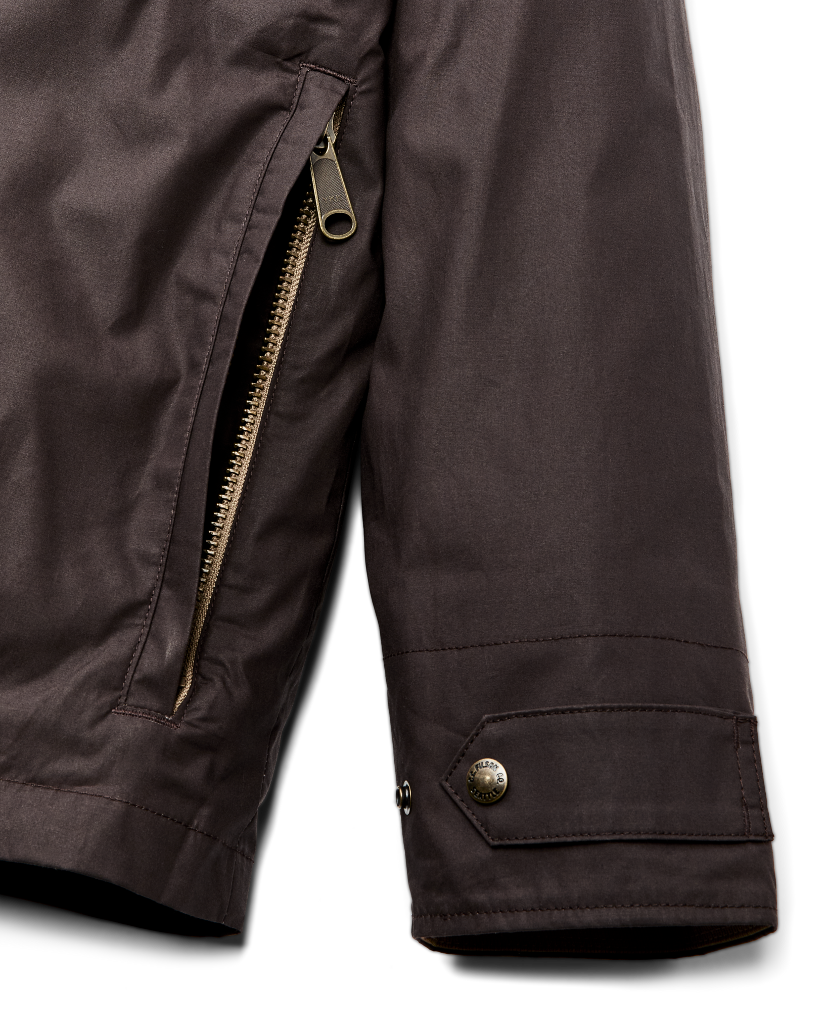 Dry Wax Short Field Jacket - Dark Brown - Image 11