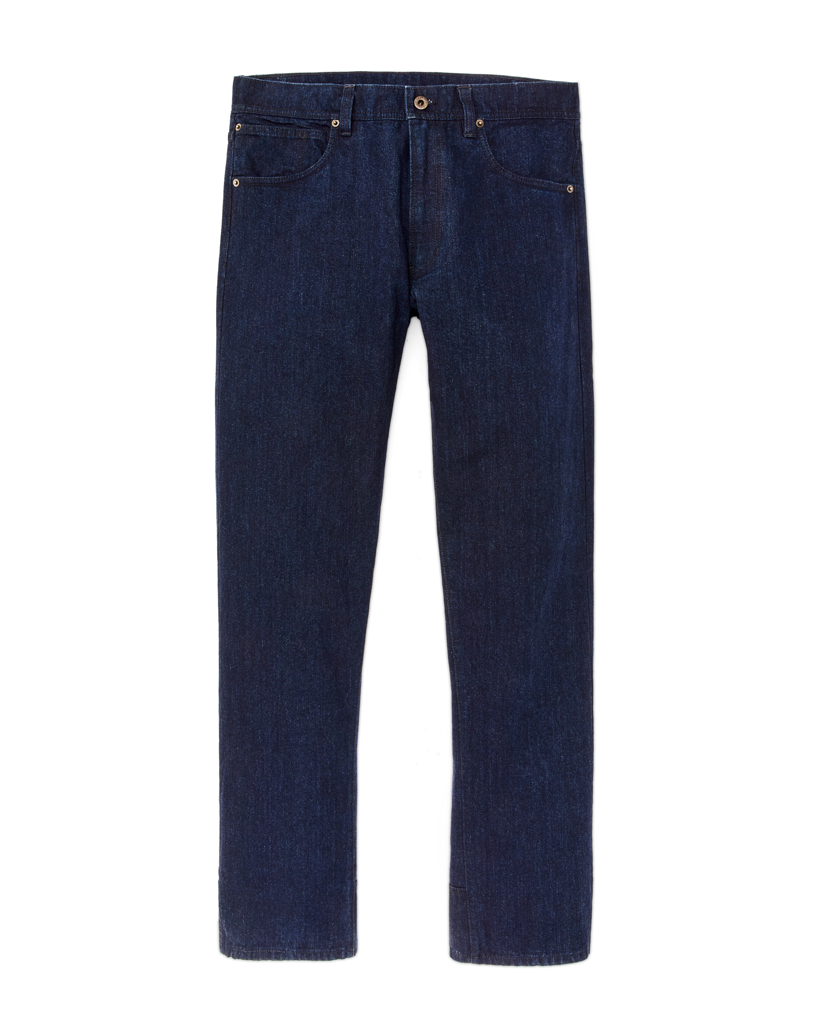 Dry Tin Cloth 5-pocket Pants - Indigo - Image 5