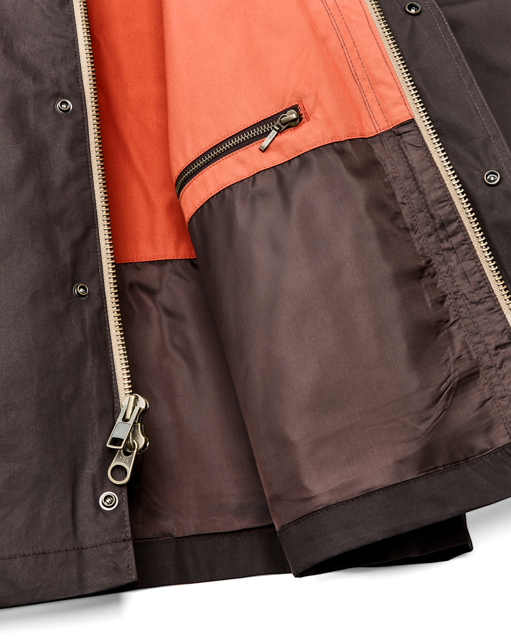 Dry Wax Short Field Jacket - Dark Brown - Image 8