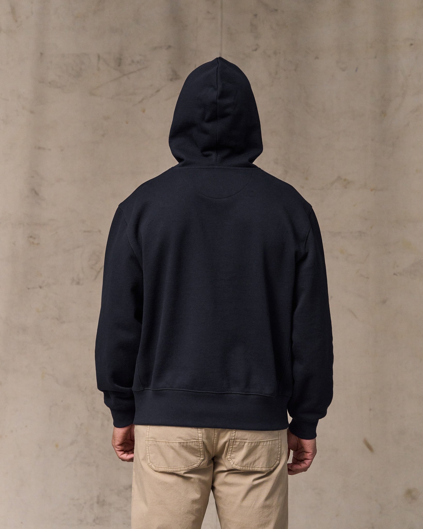 14-oz. Heritage Fleece Hoodie - Dark Indigo - Image 5