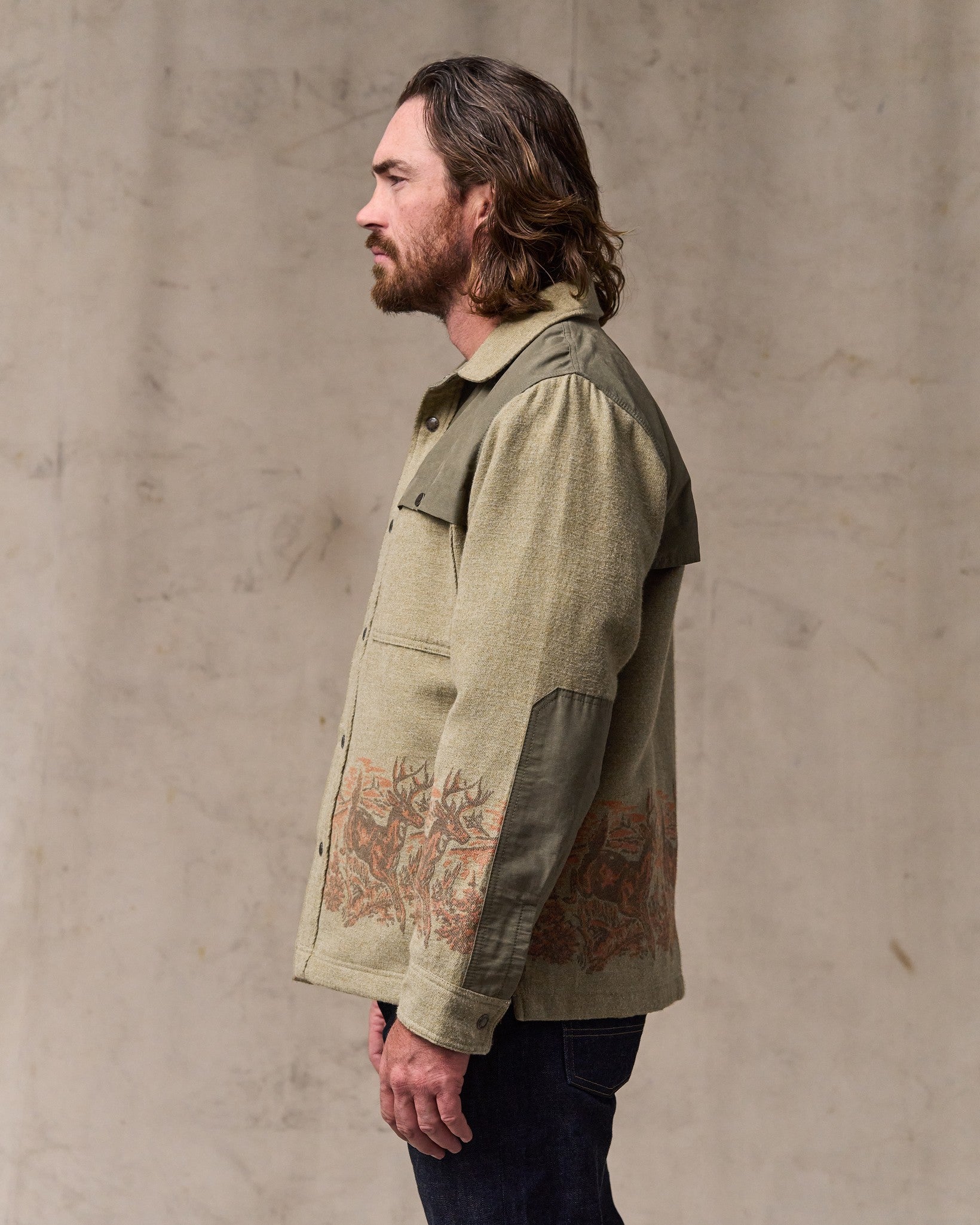 Colchuck Forester Jac-shirt - Sage Heather - Image 3