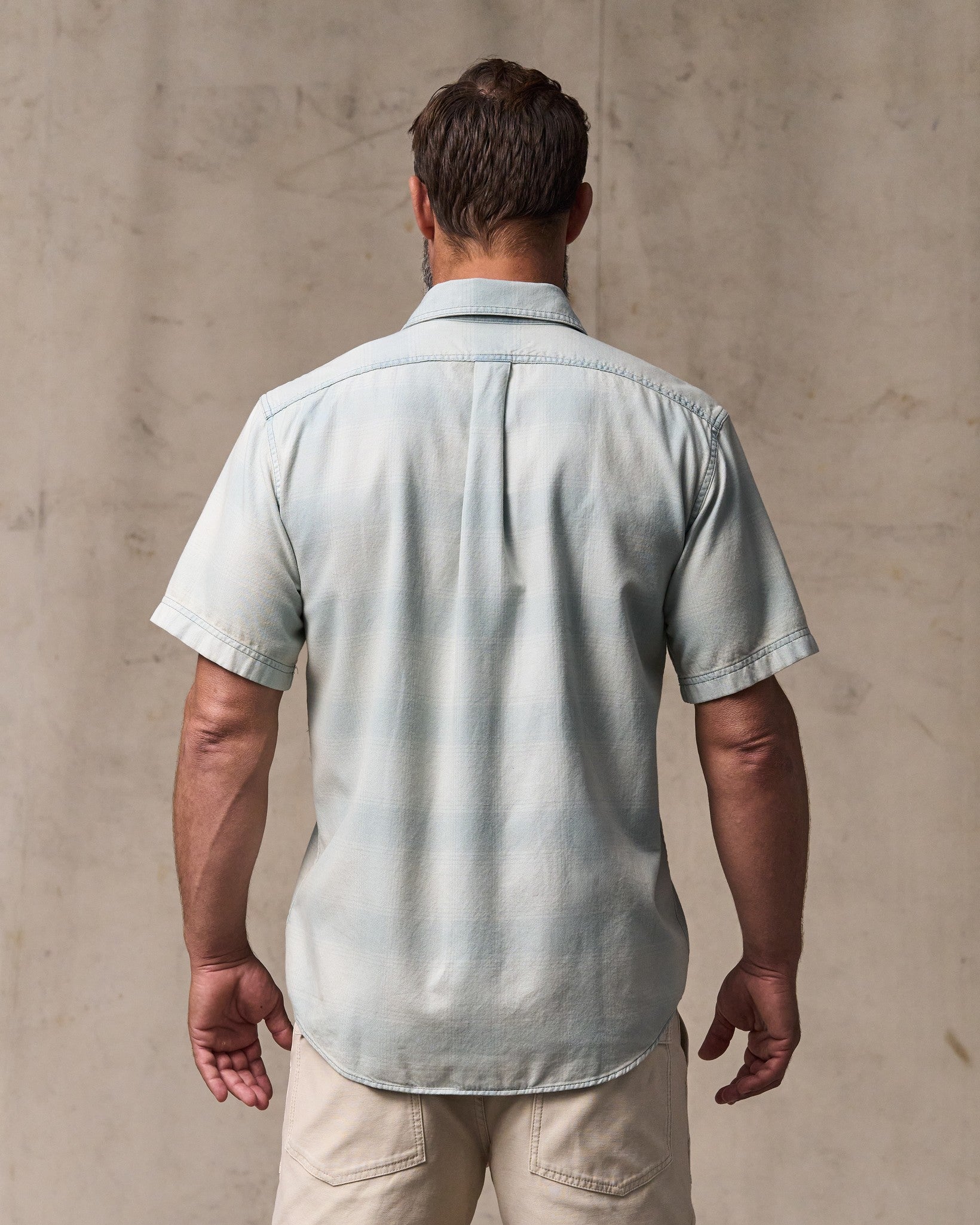 Short Sleeve Lightweight Alaskan Guide Shirt - Indigo Plaid - Image 2