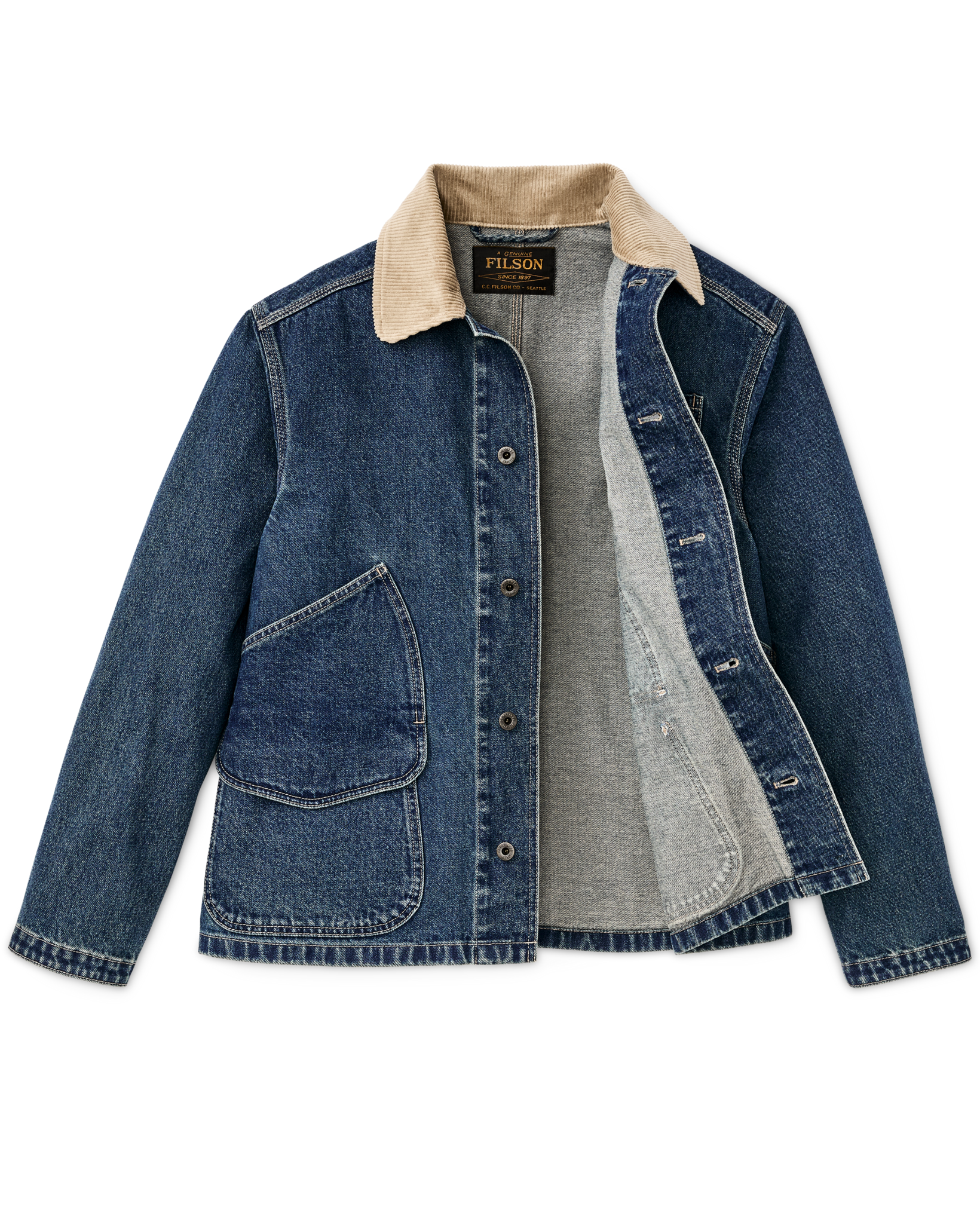 11-oz. Denim Outfitter Jacket - Light Indigo - Image 3