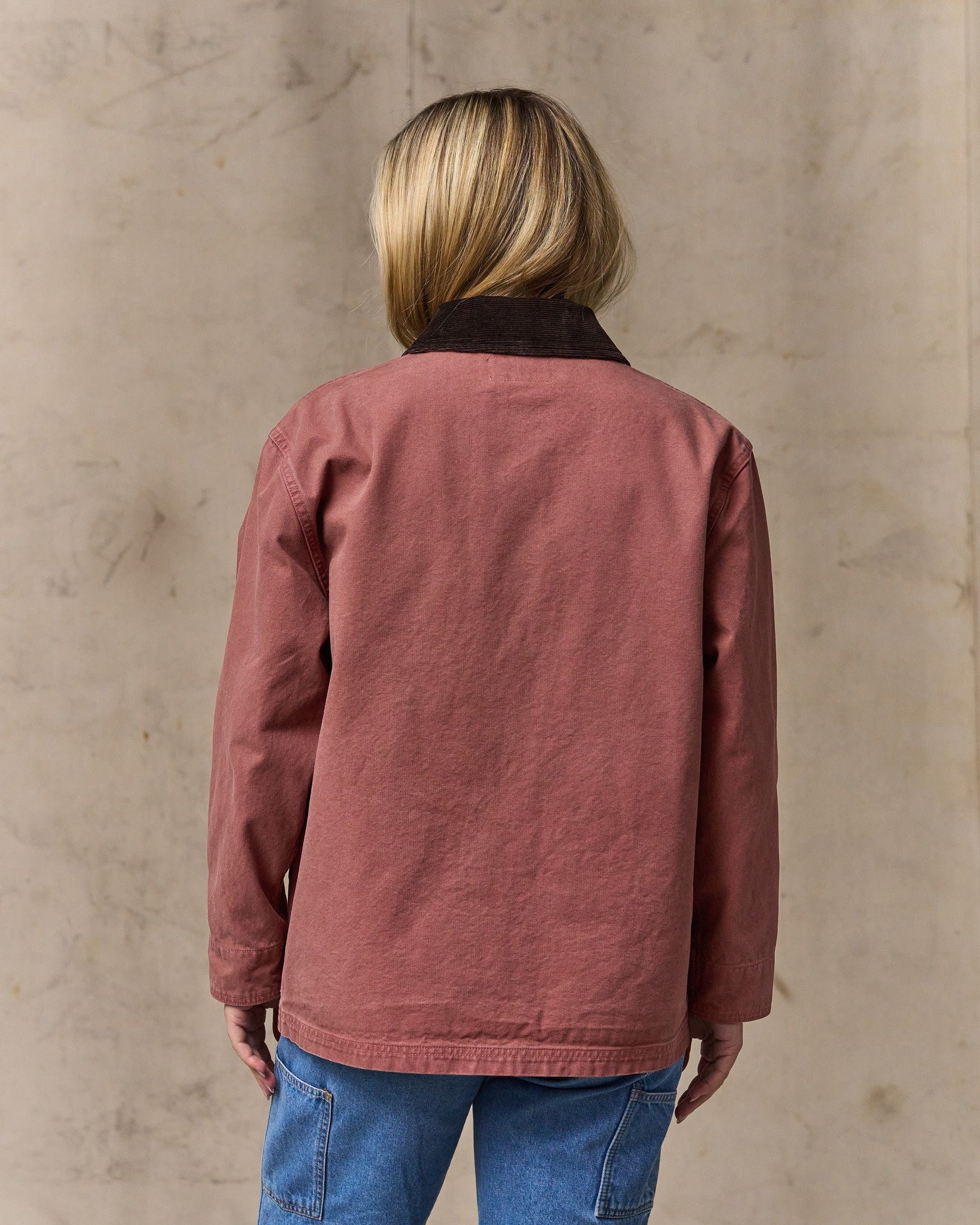 Women's Canvas Barn Coat - Mahogany - Image 2