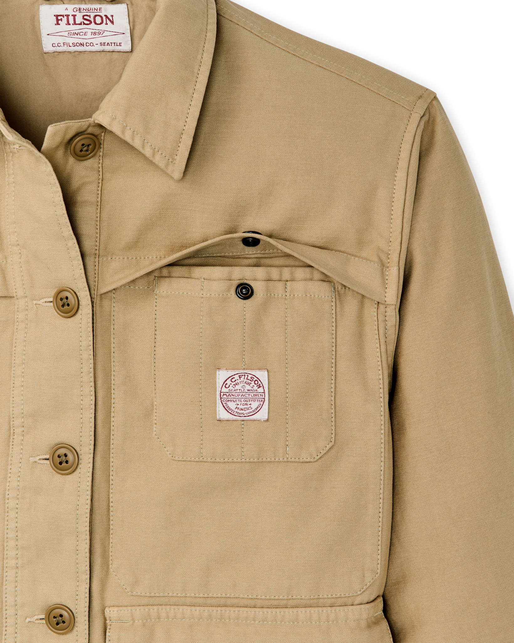 Women's Field Cruiser Jacket - Antique Khaki - Image 8