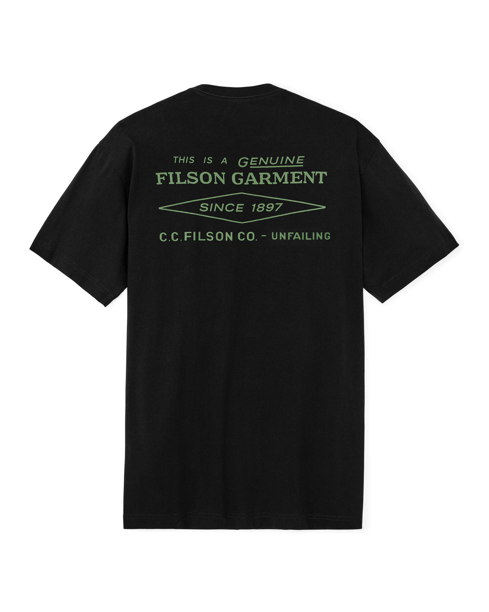 Diamond Graphic T-shirt - Black - Image 5