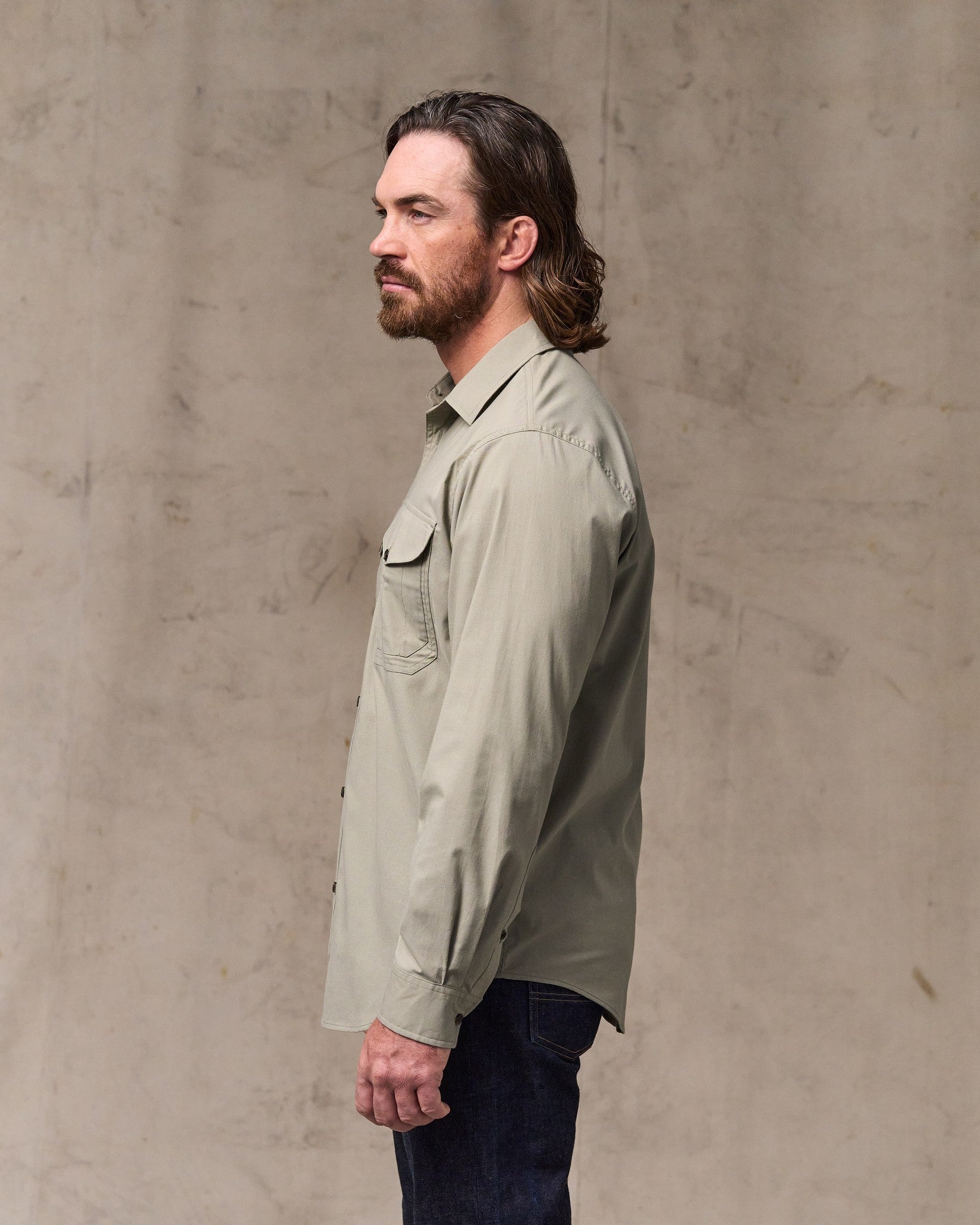 Twin Lakes Sport Shirt - Dark Clay - Image 3