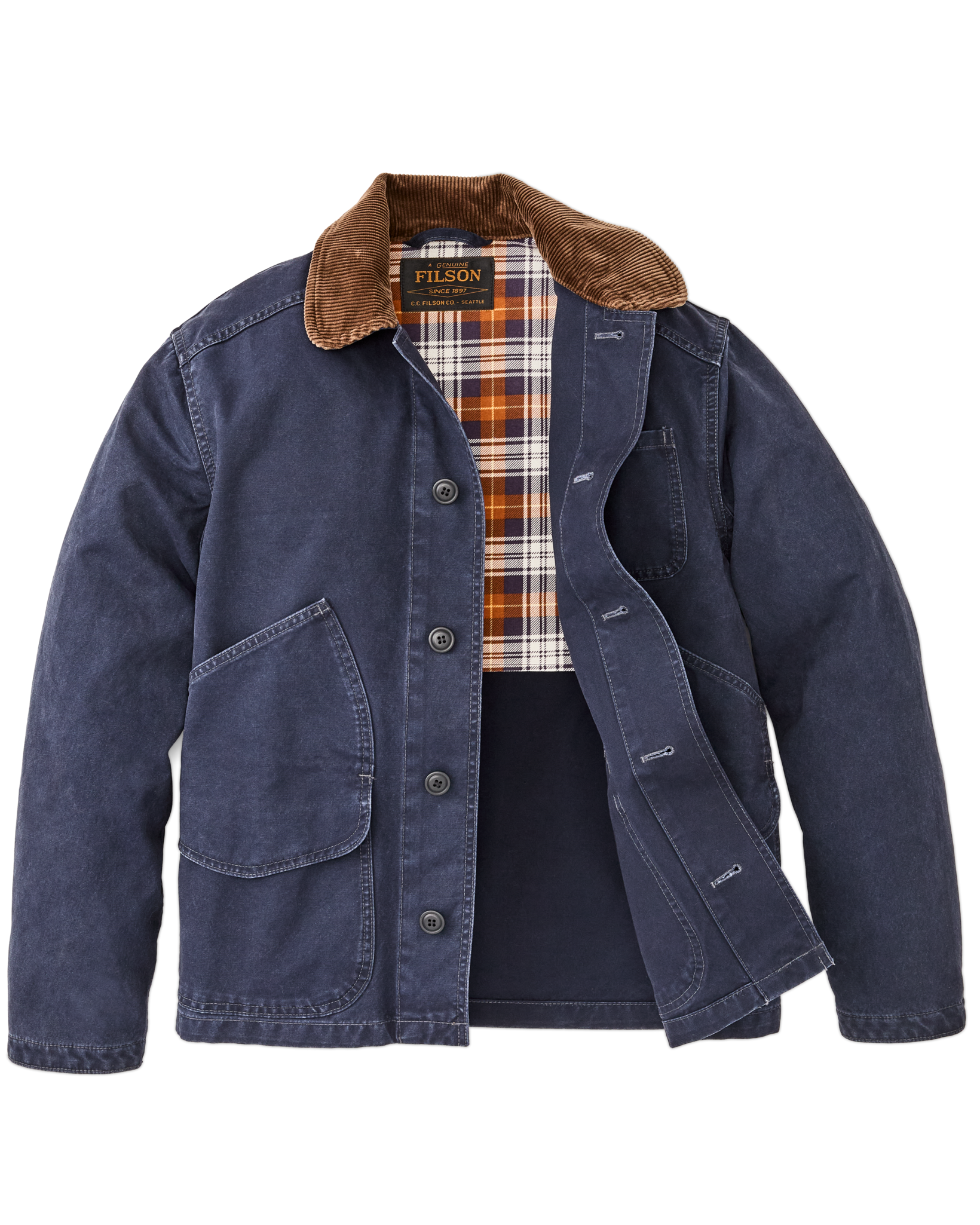 Canvas Outfitter Jacket - Blue Mussel - Image 7