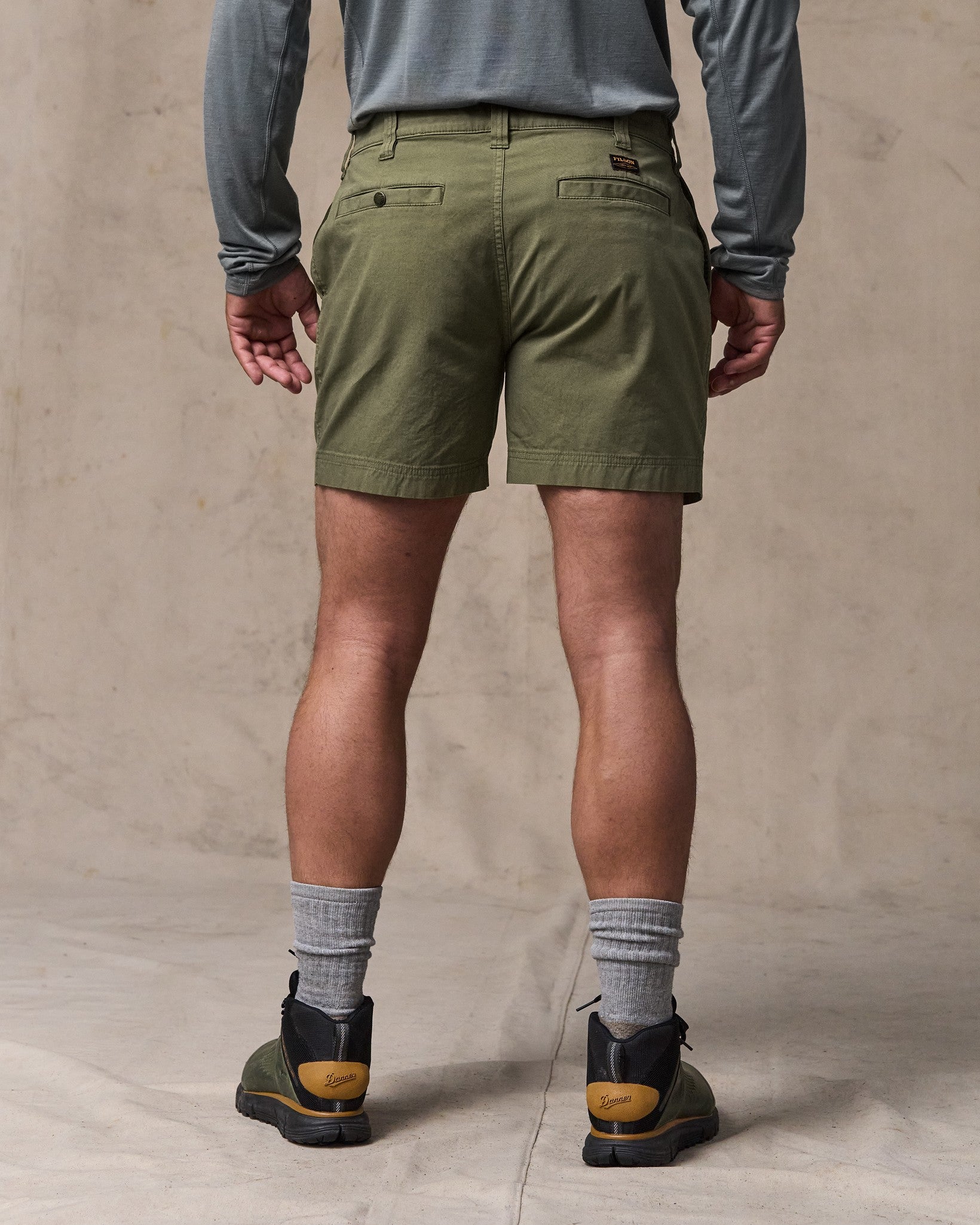 Granite Mountain 6 Shorts - Burnt Olive - Image 2