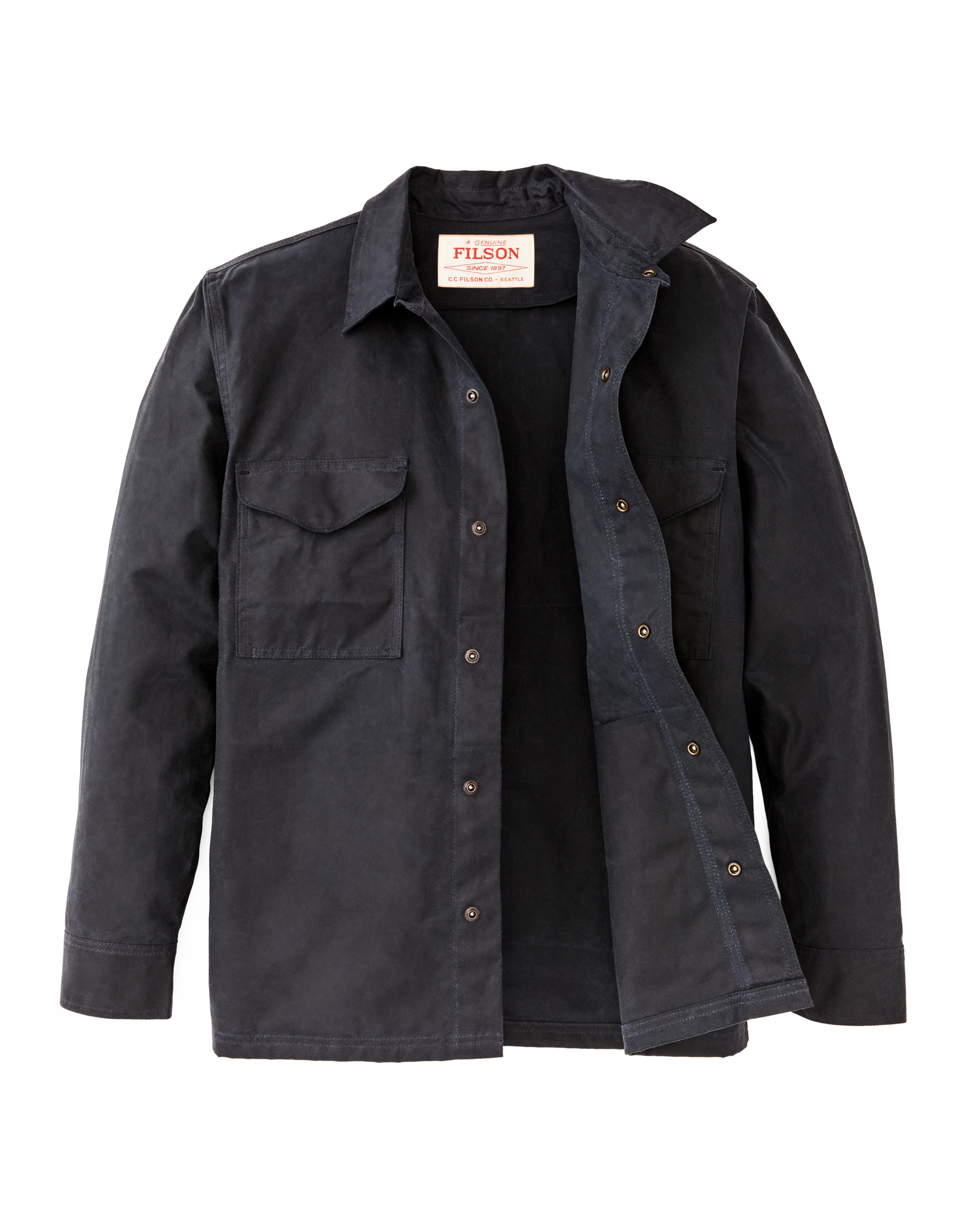 Eagle Harbor Jac-shirt - Navy - Image 6