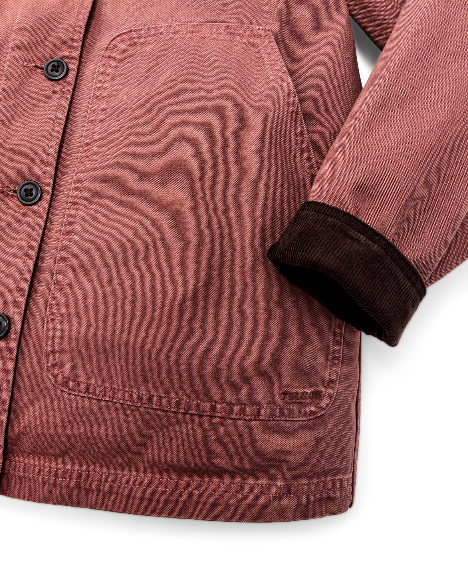 Women's Canvas Barn Coat - Mahogany - Image 8