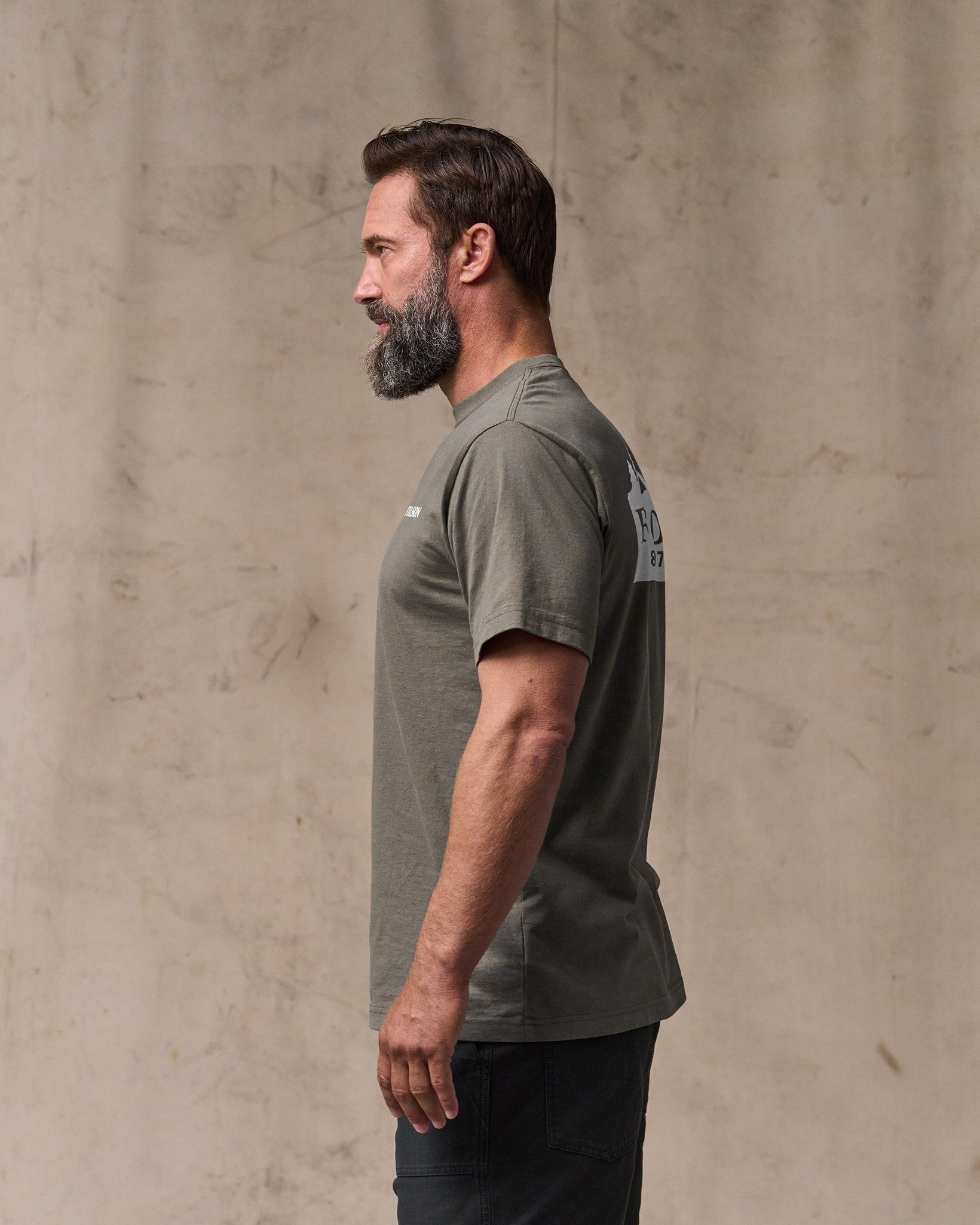 Scenic Graphic T-shirt - Hawk Brown - Image 3