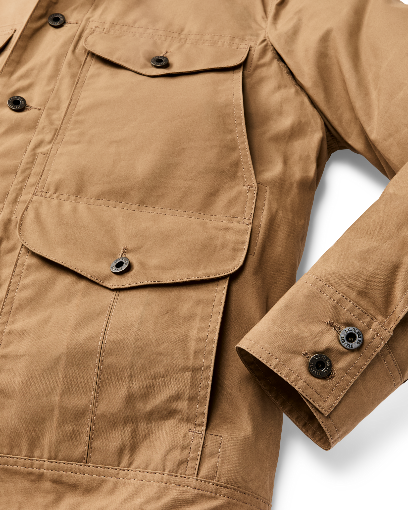 Dry Wax Journeyman Jacket - Tan - Image 3