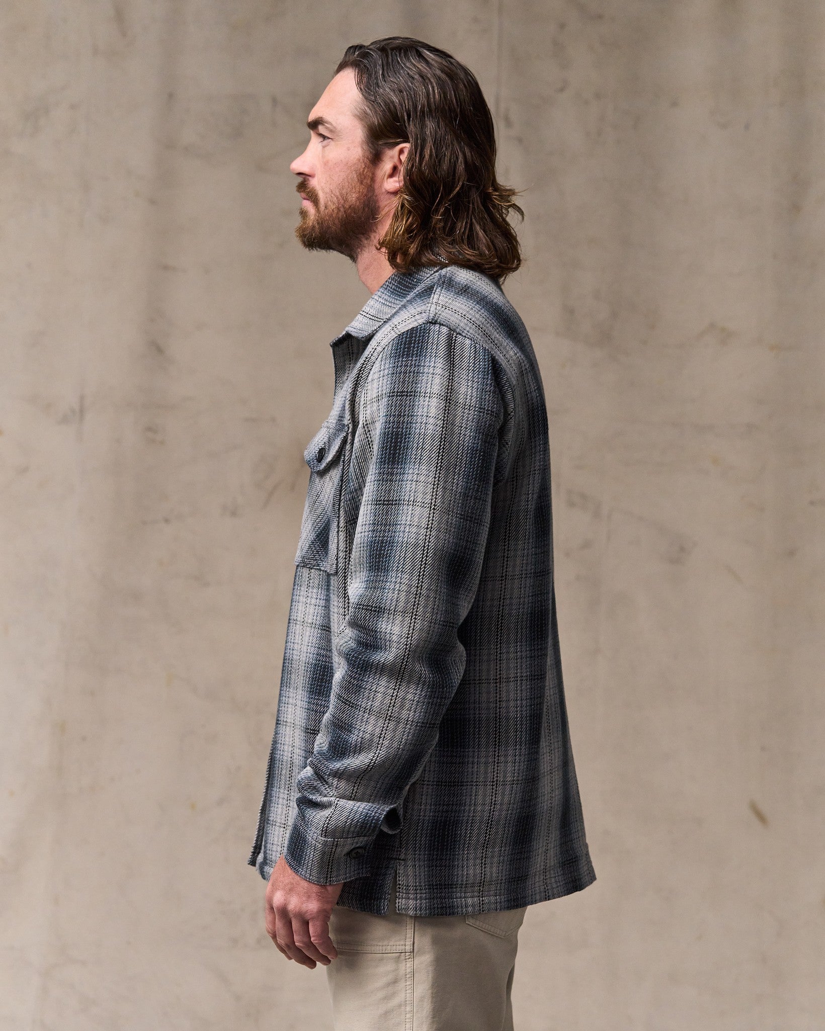 Deer Island Jac-Shirt - Slate / Gray Ombre - Image 3